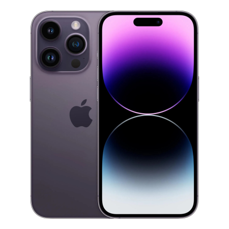 iPhone 14 Pro 128 GB Deep Purple 100 % Akku