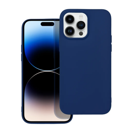 iPhone 14 Pro Max Soft Kék Szilikon Tok
