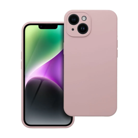 iPhone 14 Sand Pink 2mm Szilikon Tok