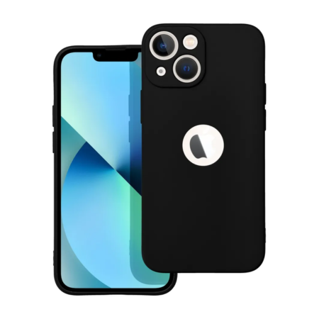 iPhone 13 Mini Soft Fekete Szilikon Tok