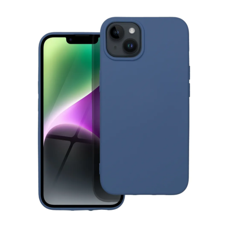 iPhone 14 Kék 2mm Szilikon Tok