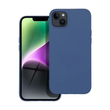 iPhone 14 Plus Kék 2mm Szilikon Tok