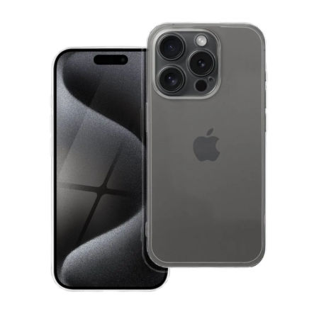 iPhone 14 Pro Sarok és Kameravédős Átlátszó Szilikon Tok
