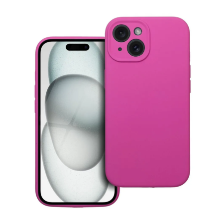 iPhone 15 2mm Pink Szilikon Tok