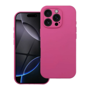 iPhone 15 Pro Pink Szilikon Tok