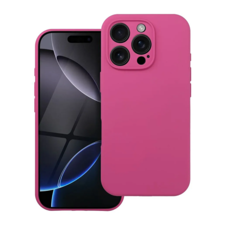iPhone 15 Pro Pink Szilikon Tok