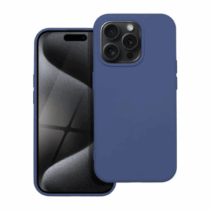 iPhone 15 Pro Kék Szilikon Tok