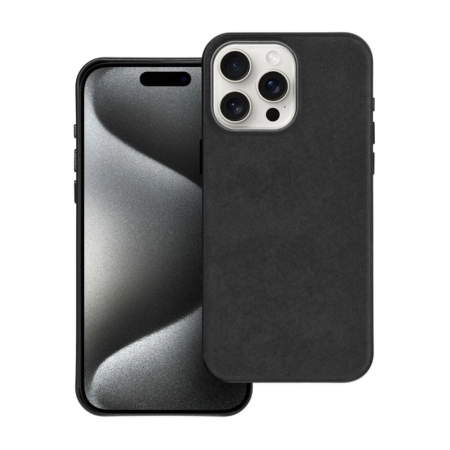 iPhone 15 Pro Max Fekete Szövet Magsafe Tok