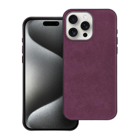 iPhone 15 Pro Max Burgundy Szövet Magsafe Tok