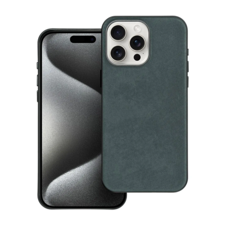 iPhone 15 Pro Max Zöld Szövet Magsafe Tok