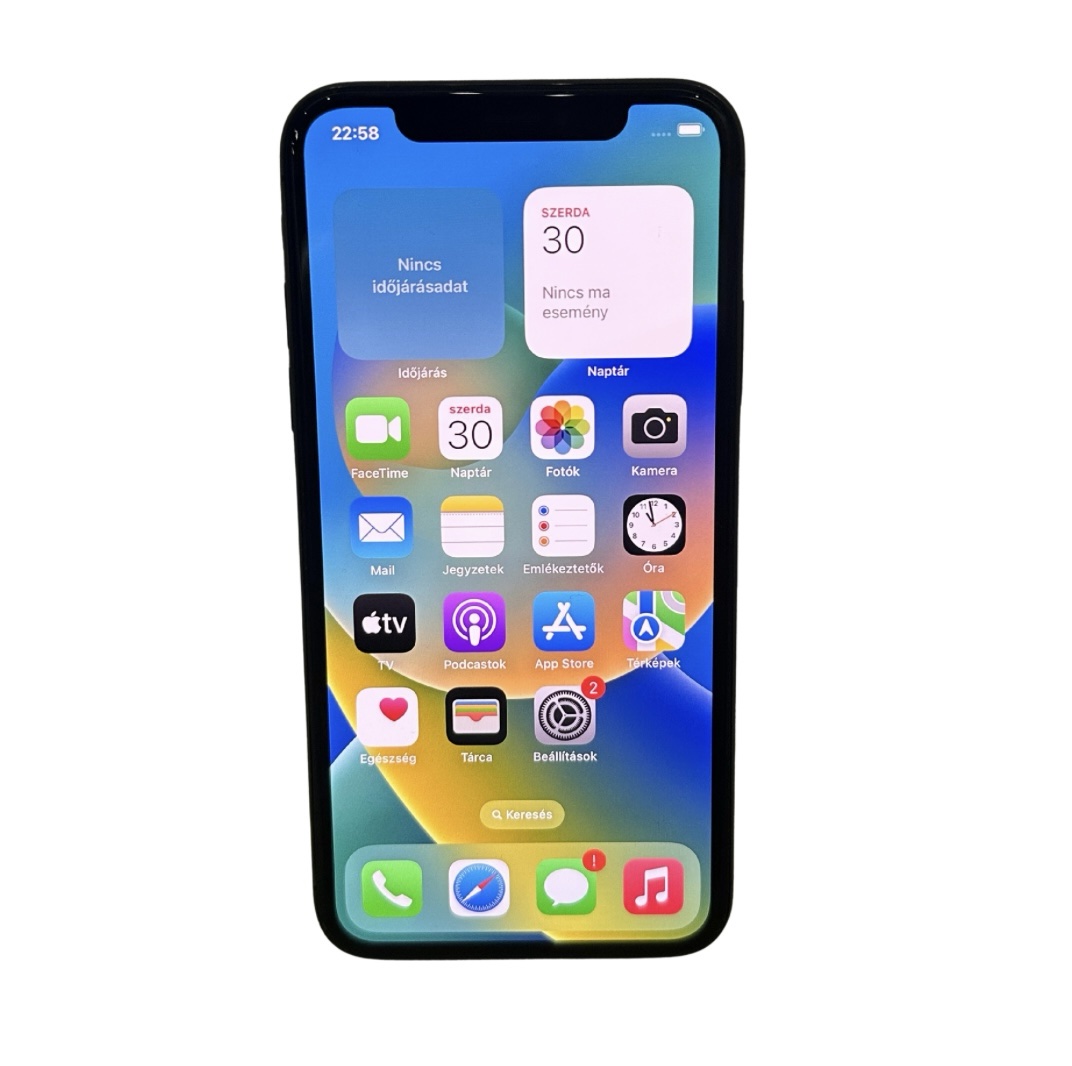iPhone X 256 GB Space Gray (100 % Akku)