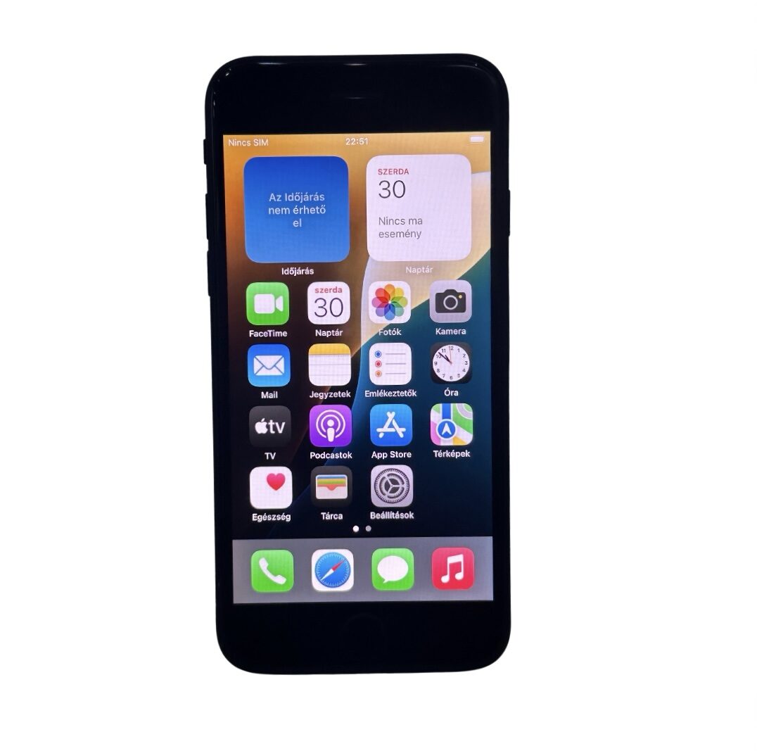 iPhone SE  2020 256GB Fekete (100%)