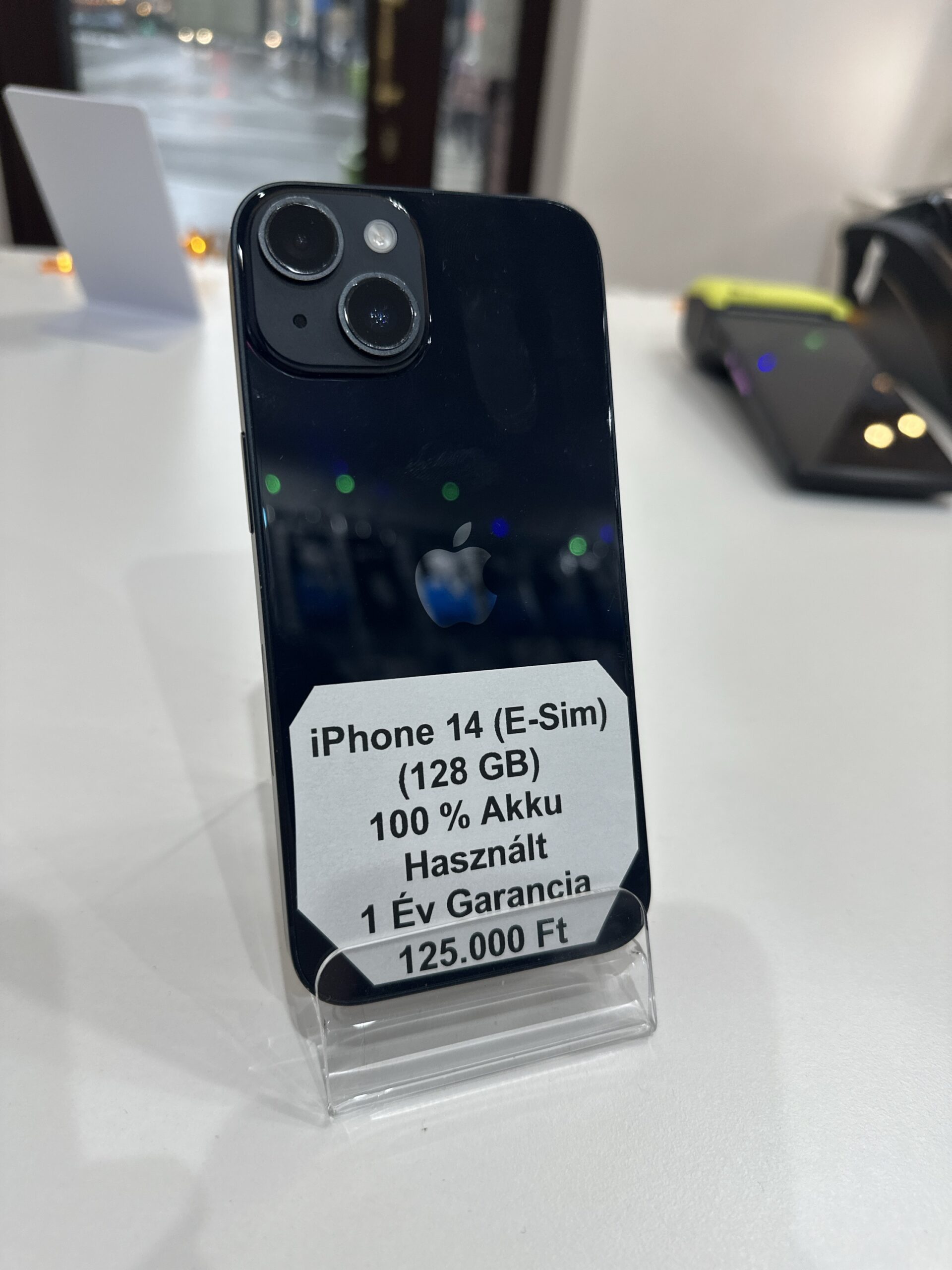 iPhone 14 128 GB Midnight  (E-Sim)