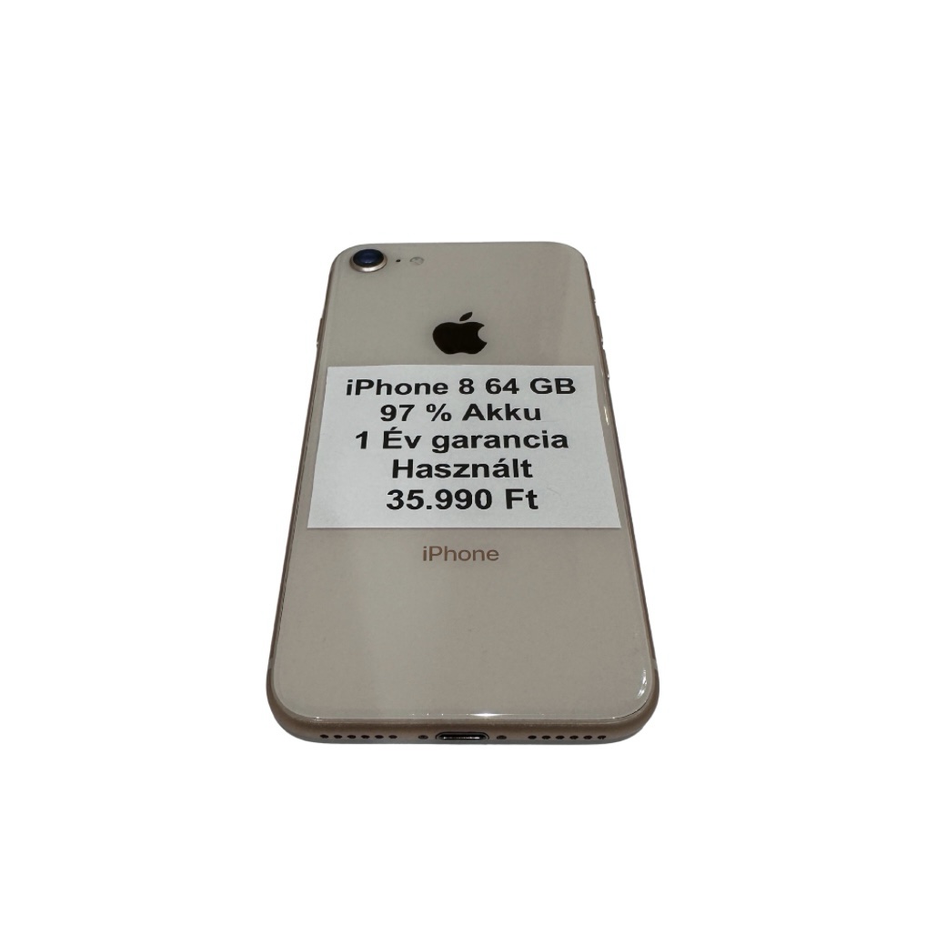 iPhone 8 Gold 64 GB 97 % Akku