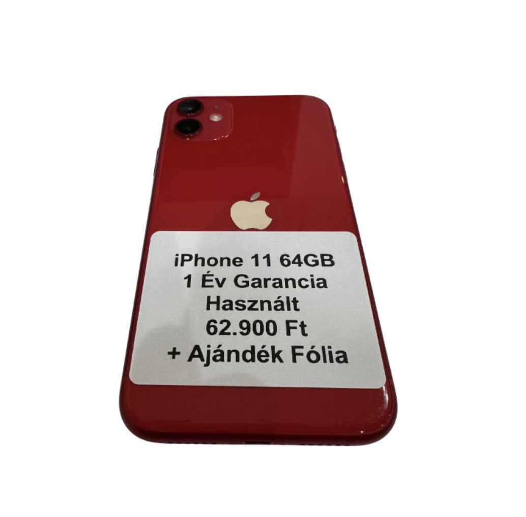 iPhone 11 Product Red 64 GB 100 % Akku