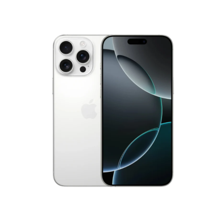 iPhone 15 Pro Max White Titanium 256 GB 90% Akku